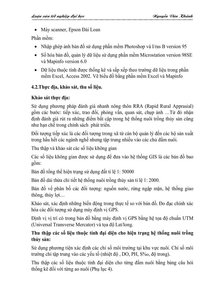image for page Giáo Trình Ứng Dụng Công Nghệ Gis Trong Hổ Trợ Quy Hoạch Nuôi Trồng Thủy Sản Xã Xuân Lâm Tĩnh Gia Thanh Hóa