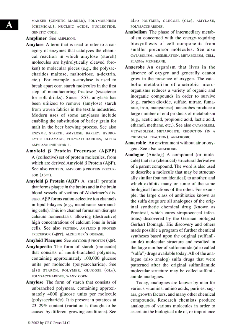 image for page Glossary of Biotechnology Terms Third Edition
