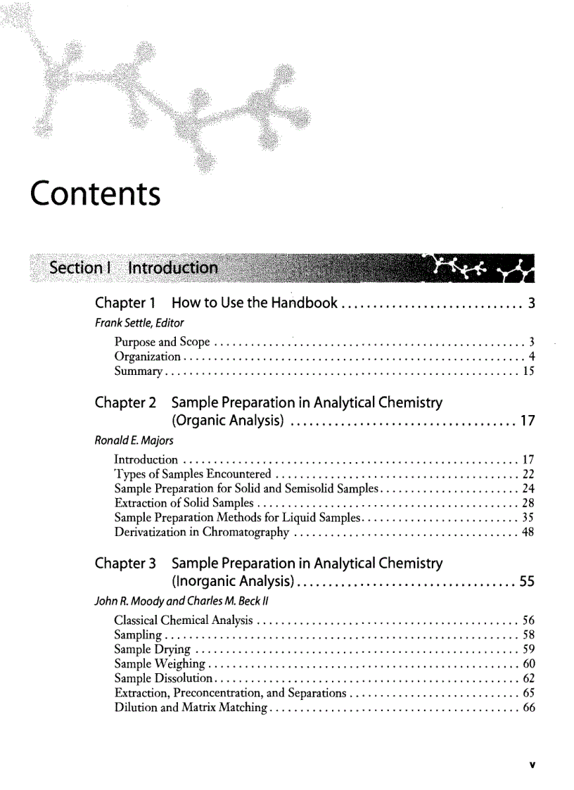image for page Handbook Of Instrumental Techniques For Analytical Chemistry
