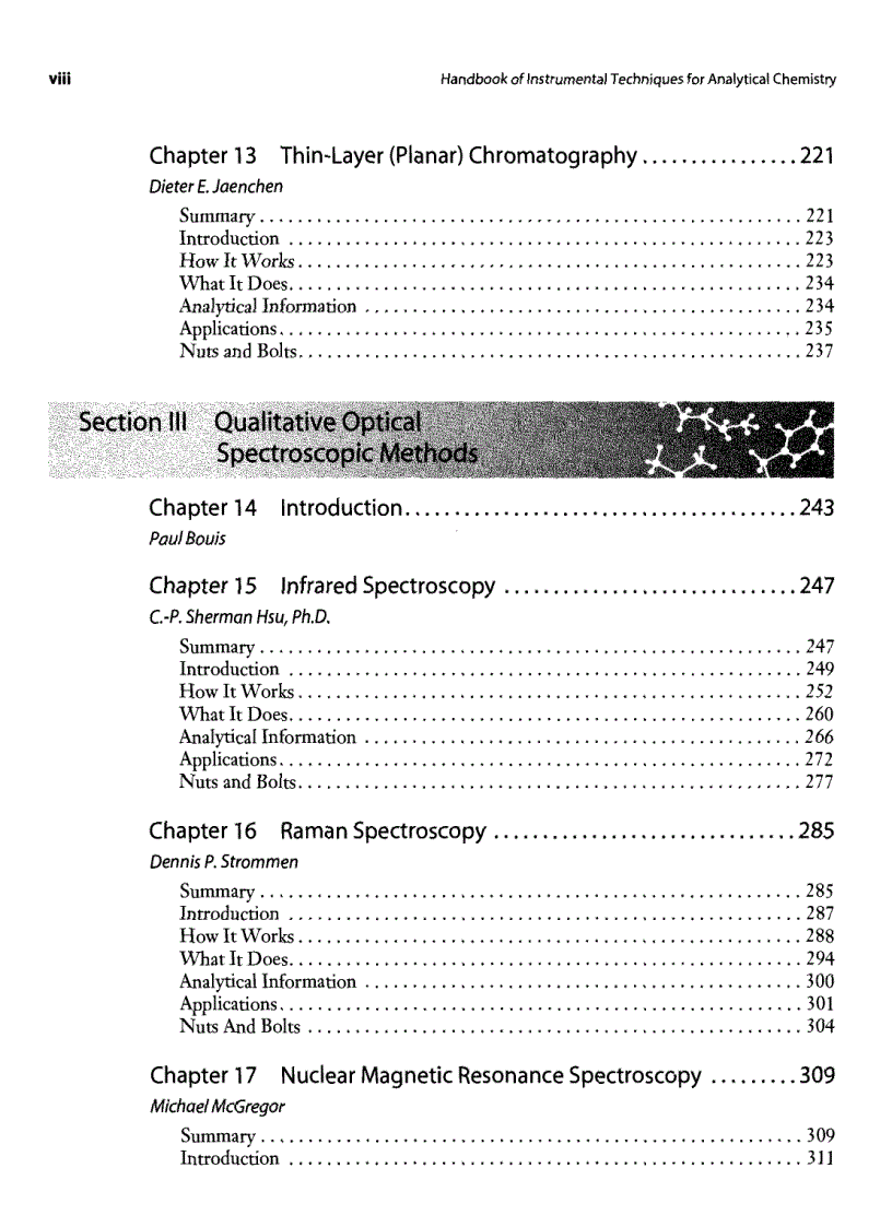 image for page Handbook Of Instrumental Techniques For Analytical Chemistry