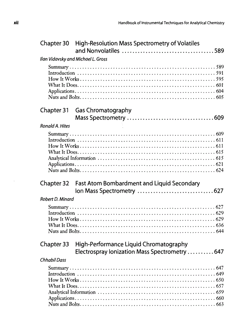 image for page Handbook Of Instrumental Techniques For Analytical Chemistry