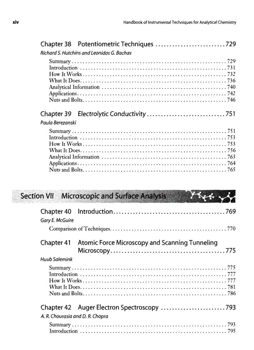 image for page Handbook Of Instrumental Techniques For Analytical Chemistry