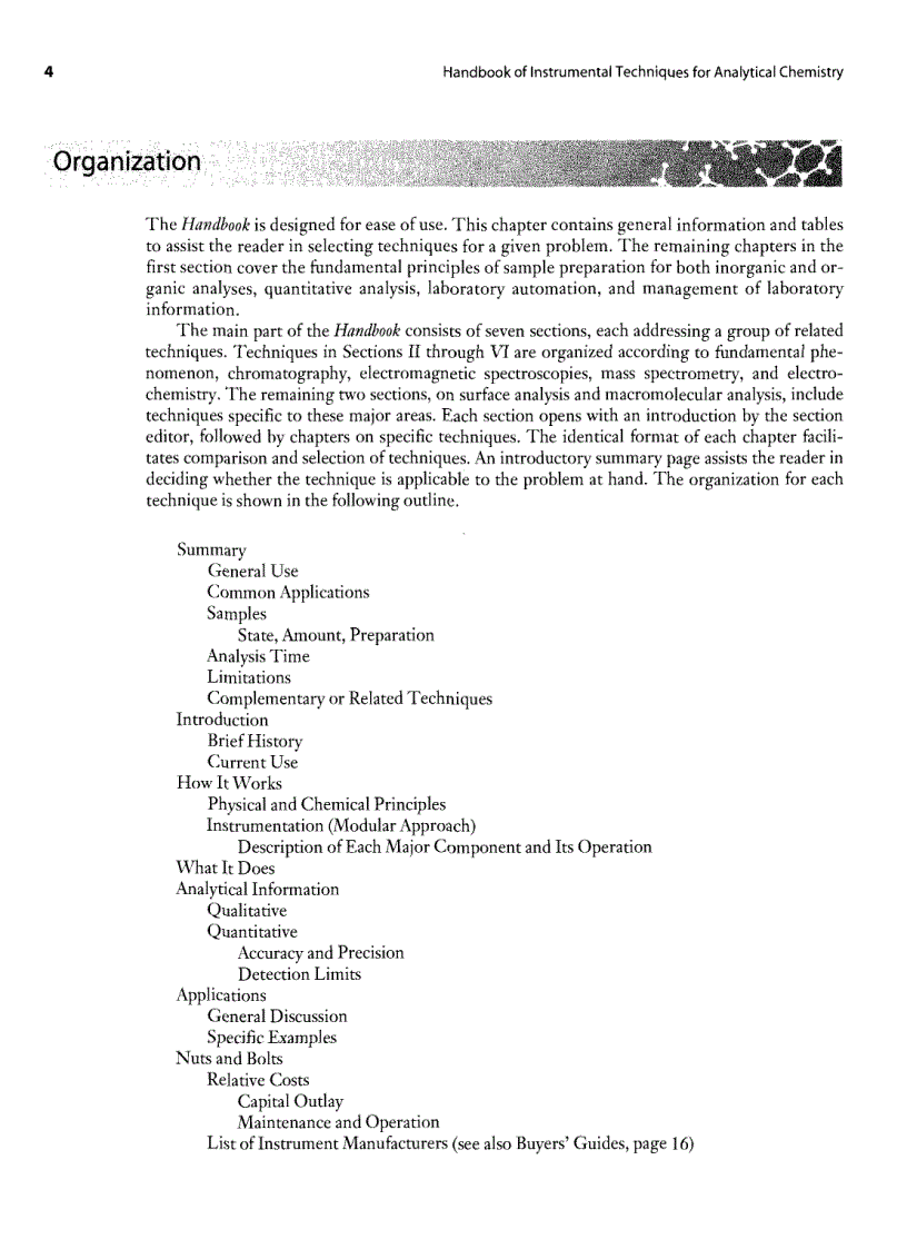 image for page Handbook Of Instrumental Techniques For Analytical Chemistry