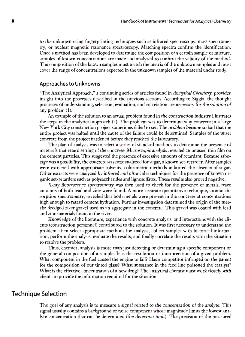 image for page Handbook Of Instrumental Techniques For Analytical Chemistry