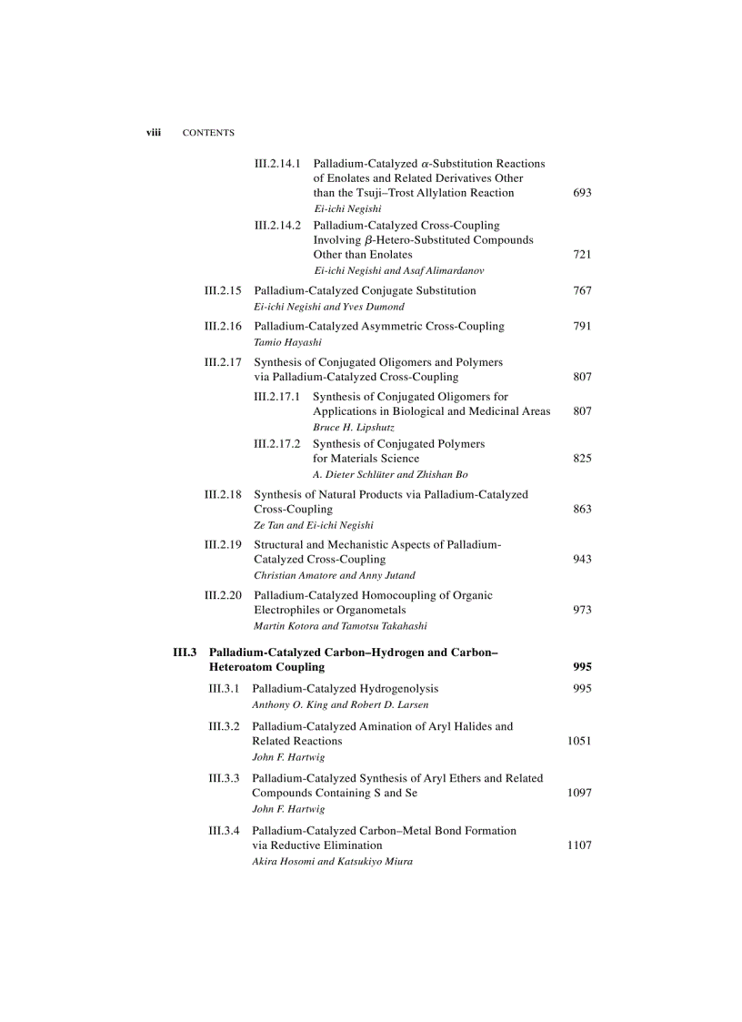 image for page HANDBOOK OF ORGANOPALLADIUM CHEMISTRY FOR ORGANIC SYNTHESIS Volume 2