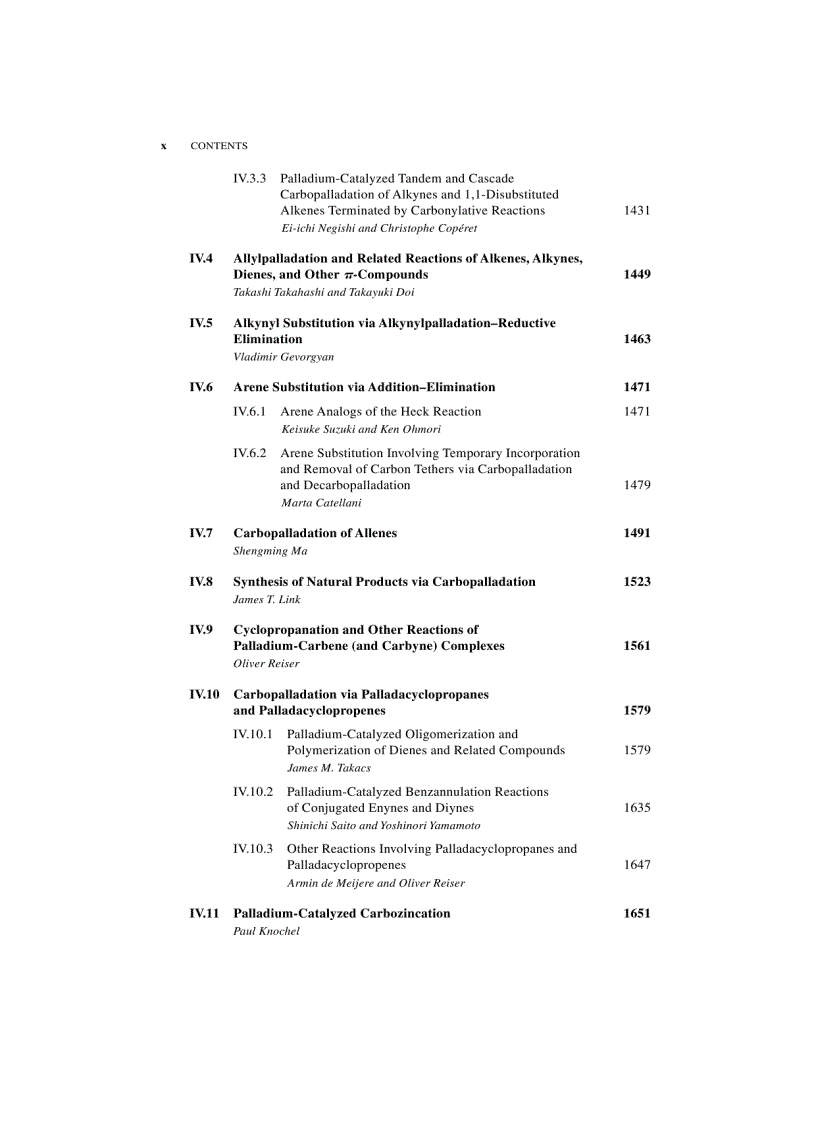 image for page HANDBOOK OF ORGANOPALLADIUM CHEMISTRY FOR ORGANIC SYNTHESIS Volume 2