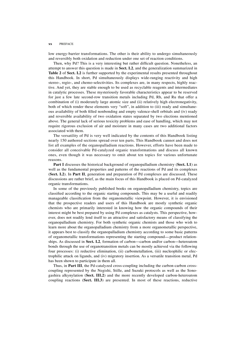 image for page HANDBOOK OF ORGANOPALLADIUM CHEMISTRY FOR ORGANIC SYNTHESIS Volume 2