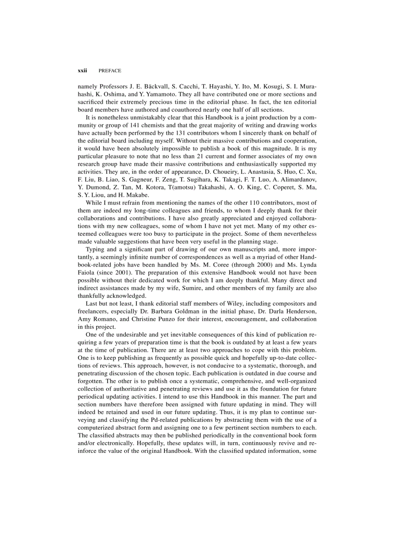 image for page HANDBOOK OF ORGANOPALLADIUM CHEMISTRY FOR ORGANIC SYNTHESIS Volume 2