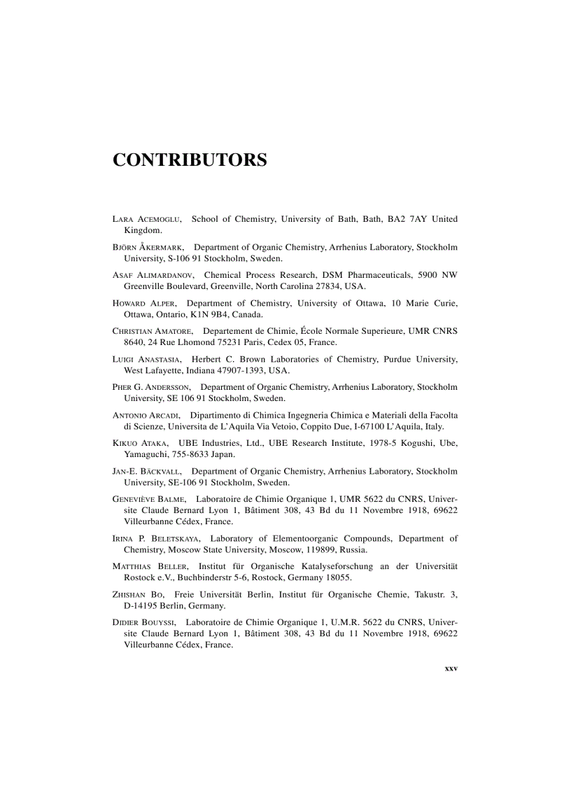 image for page HANDBOOK OF ORGANOPALLADIUM CHEMISTRY FOR ORGANIC SYNTHESIS Volume 2
