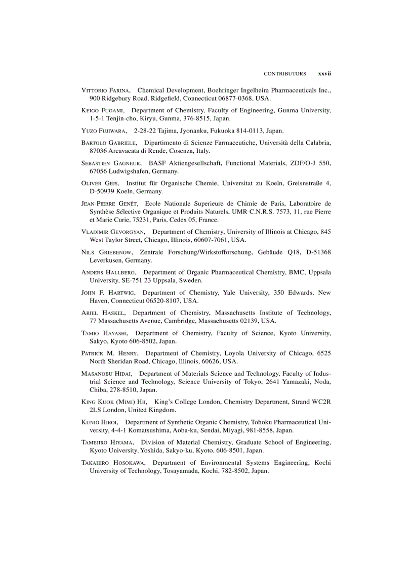 image for page HANDBOOK OF ORGANOPALLADIUM CHEMISTRY FOR ORGANIC SYNTHESIS Volume 2