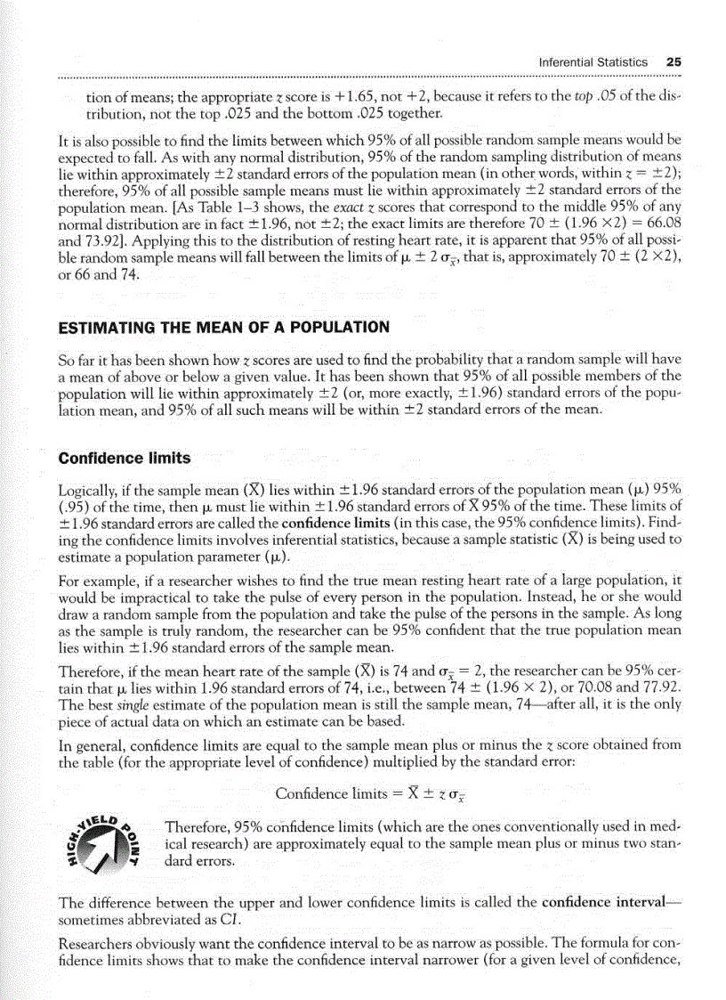 image for page High Yield Biostatistics