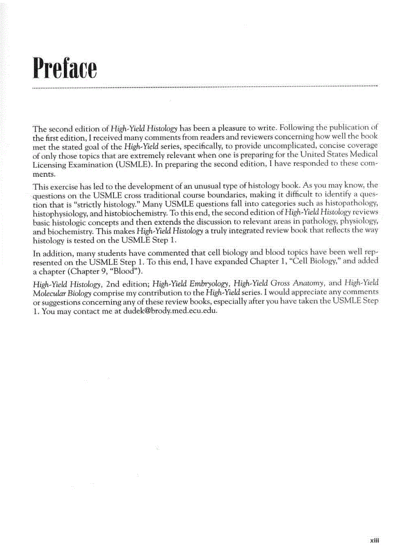 image for page High Yield Histology 2d ed