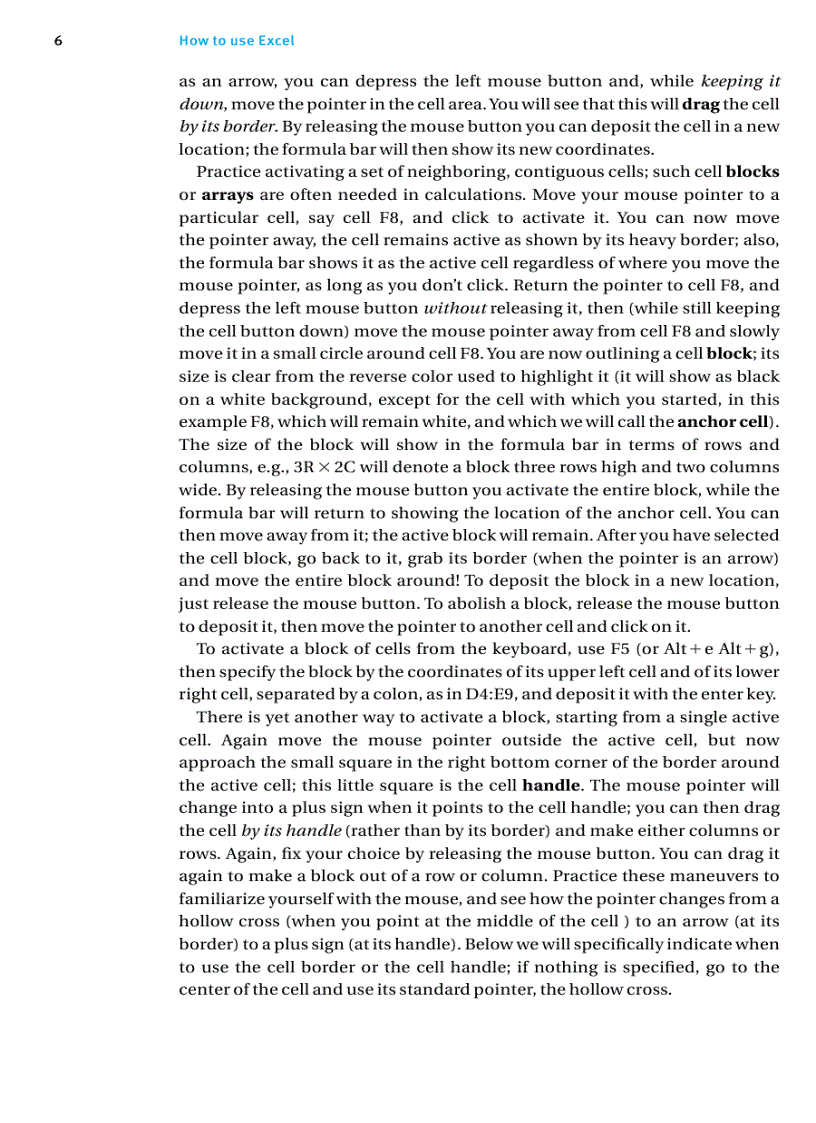 image for page how to use excel in analytical chemistry and in general scientific data analysis