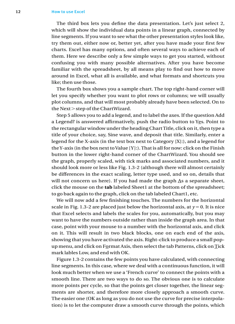 image for page how to use excel in analytical chemistry and in general scientific data analysis