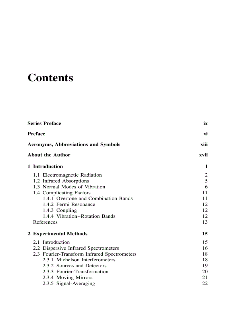 image for page Infrared Spectroscopy Fundamentals and Applications
