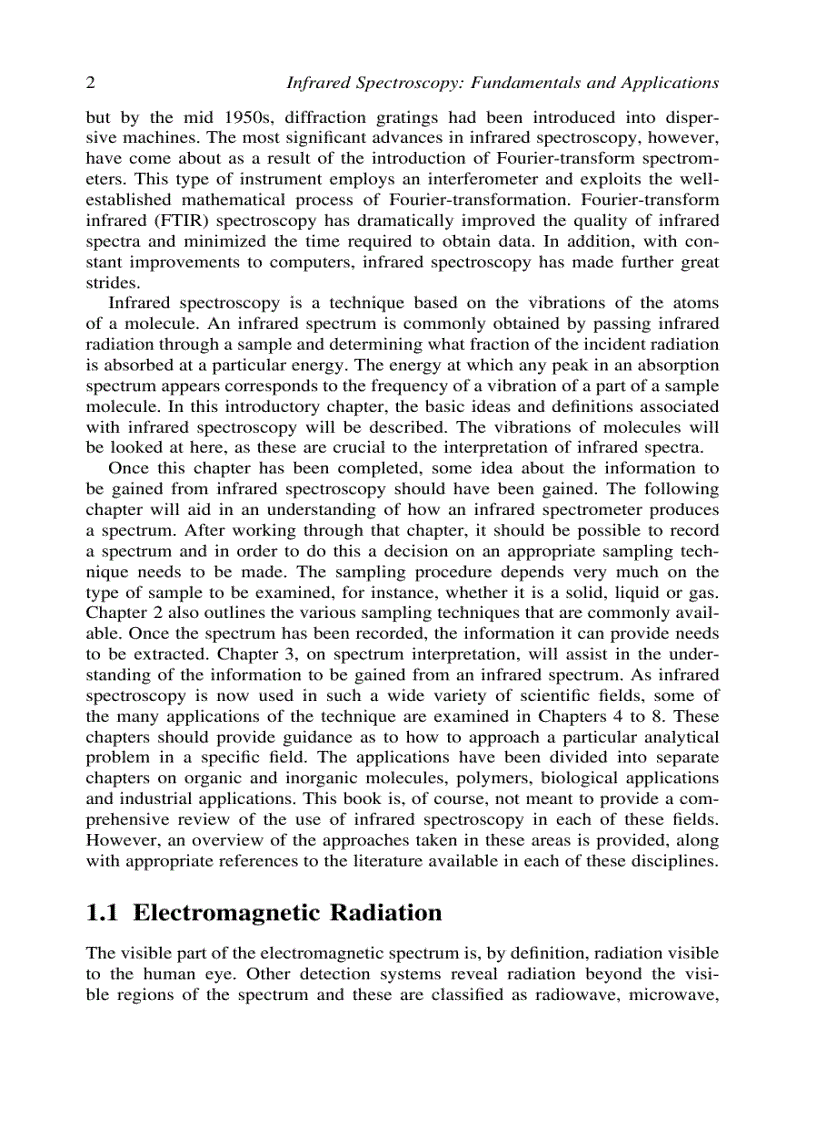 image for page Infrared Spectroscopy Fundamentals and Applications
