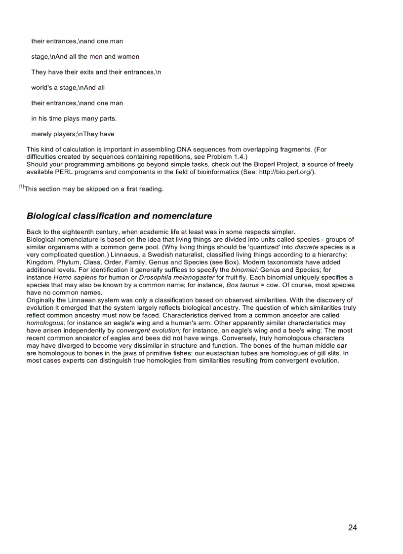 image for page Introduction to Bioinformatics