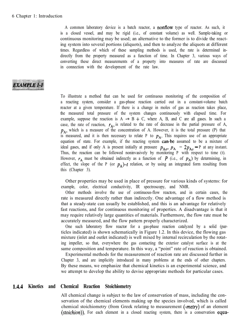 image for page INTRODUCTION TO CHEMICAL REACTION ENGINEERING AND KINETICS