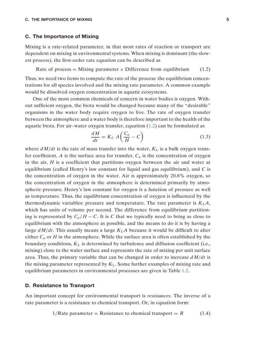 image for page Introduction to Chemical Transport in the Environment