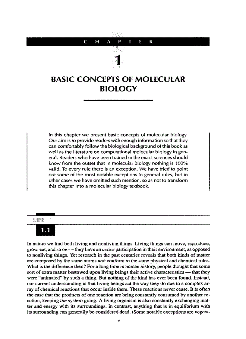 image for page Introduction to Computational molecular biology