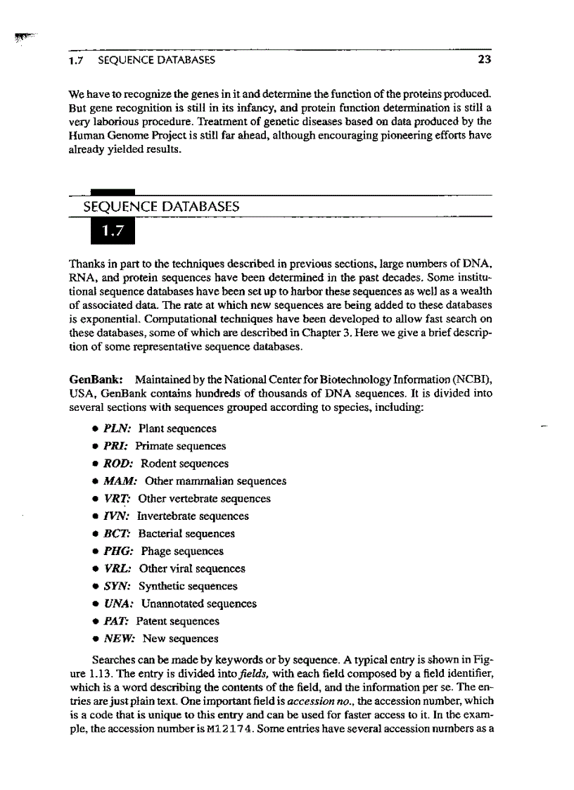 image for page Introduction to Computational molecular biology