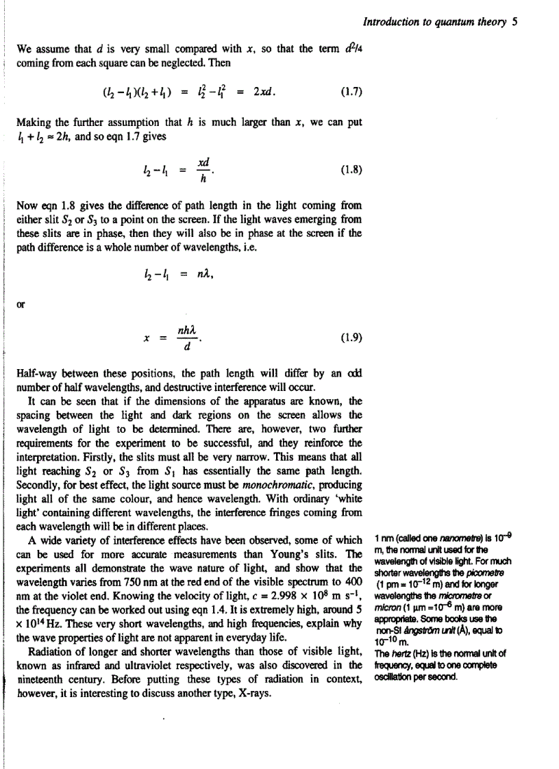 image for page Introduction to Quantum Theory and Atomic Structure