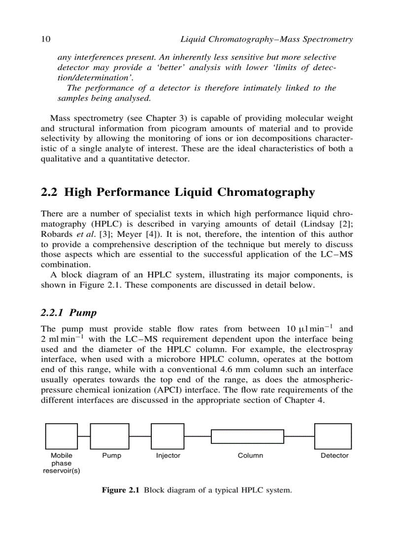 Liquid Chromatography Mass Spectrometry An Introduction
