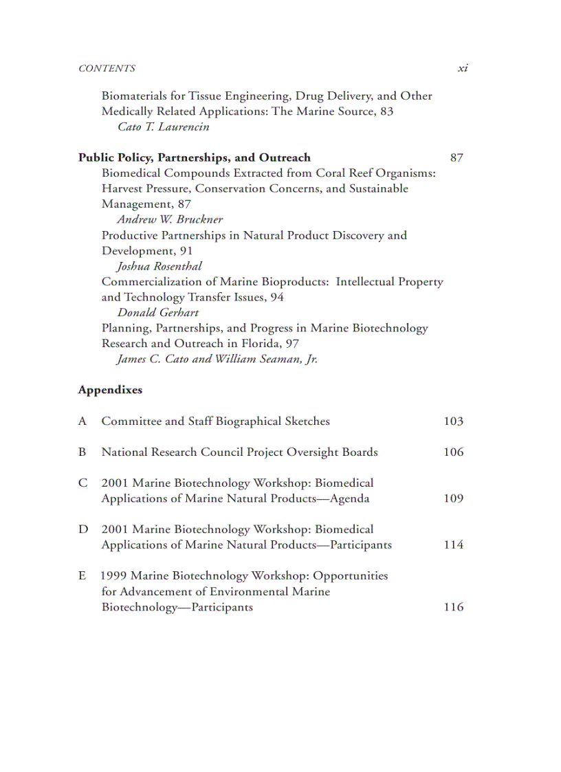 image for page Marine Biotechnology in the 21st Century