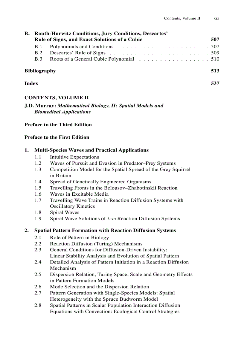 image for page Mathematical Biology I An Introduction Third Edition