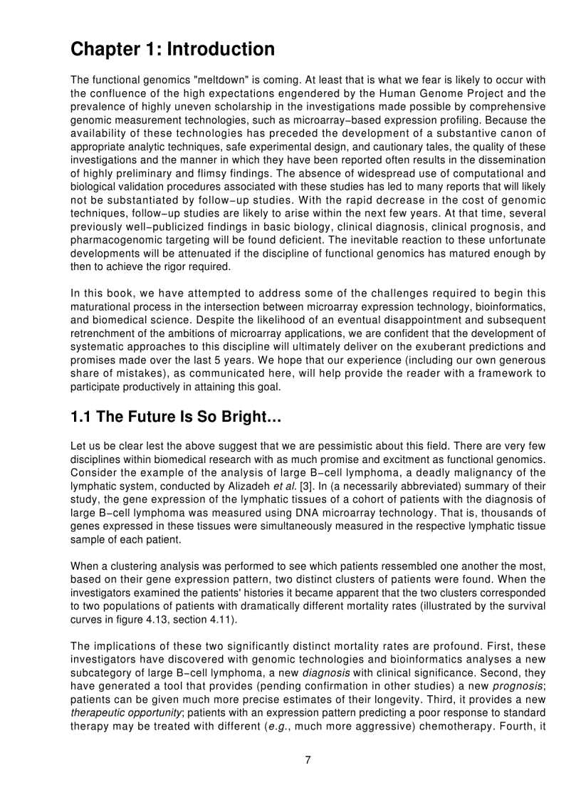 image for page Microarrays for an Integrative Genomics Computational Molecular Biology