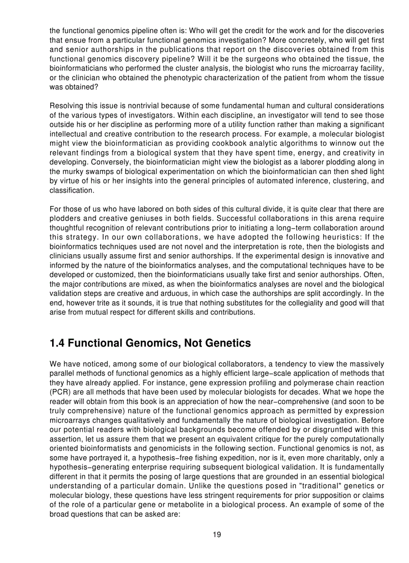 image for page Microarrays for an Integrative Genomics Computational Molecular Biology