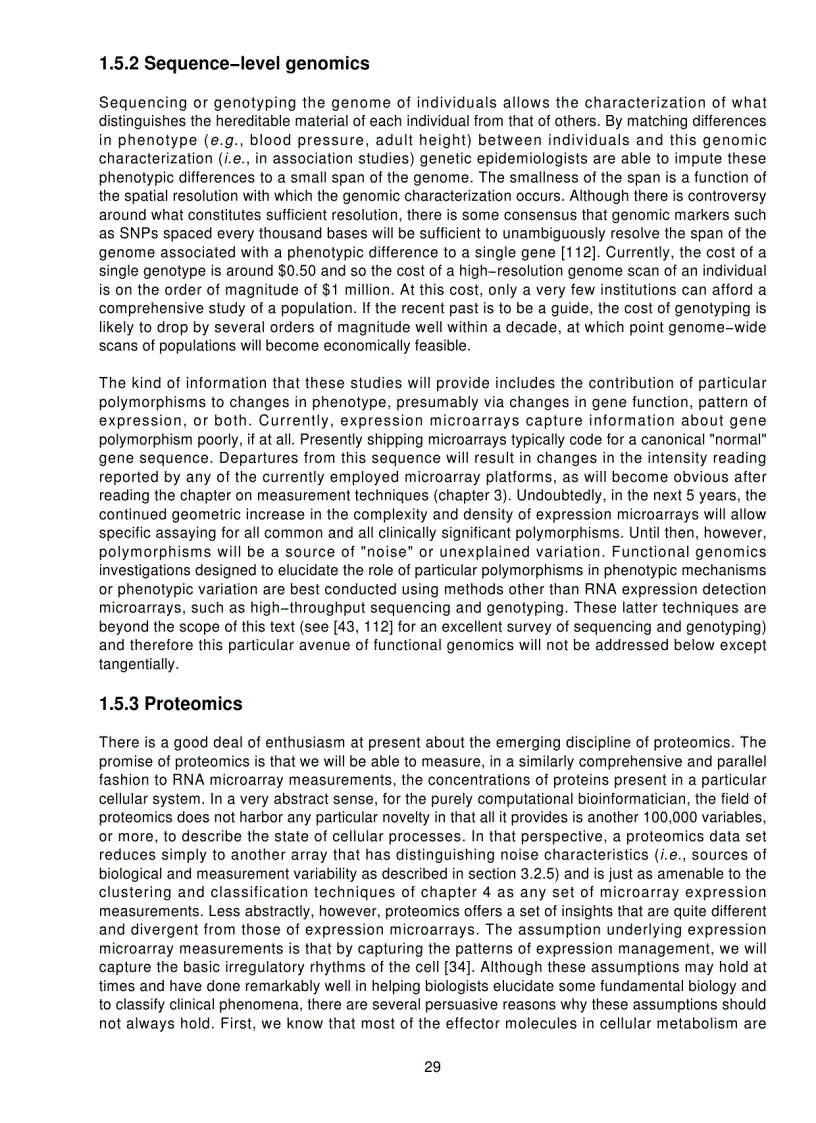 image for page Microarrays for an Integrative Genomics Computational Molecular Biology