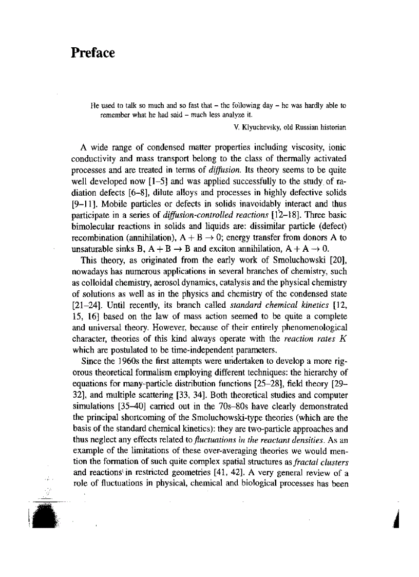 image for page Modern Aspects Of Diffusion Controlled Reactions Cooperative Phenomena In Bimolecular Processes