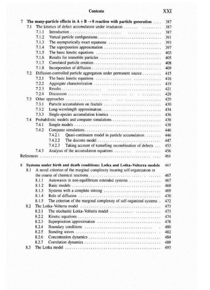 image for page Modern Aspects Of Diffusion Controlled Reactions Cooperative Phenomena In Bimolecular Processes