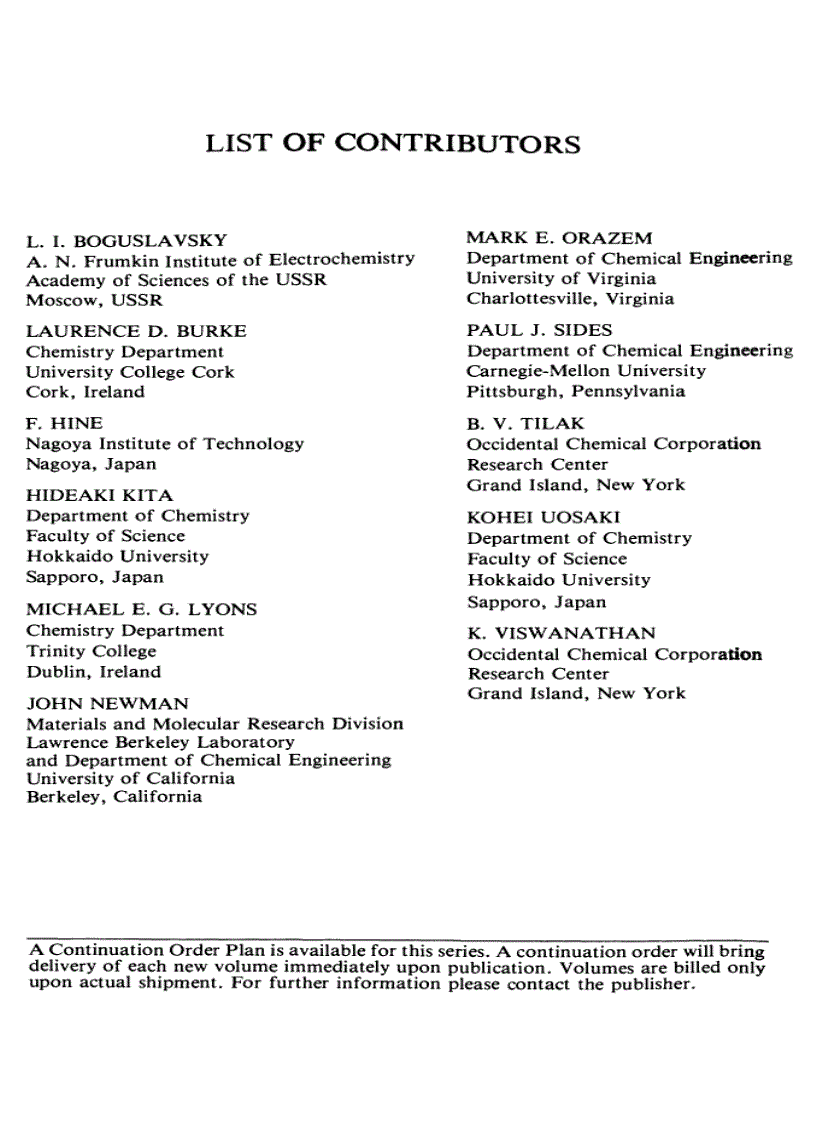 image for page MODERN ASPECTS OF ELECTROCHEMISTRY No 18