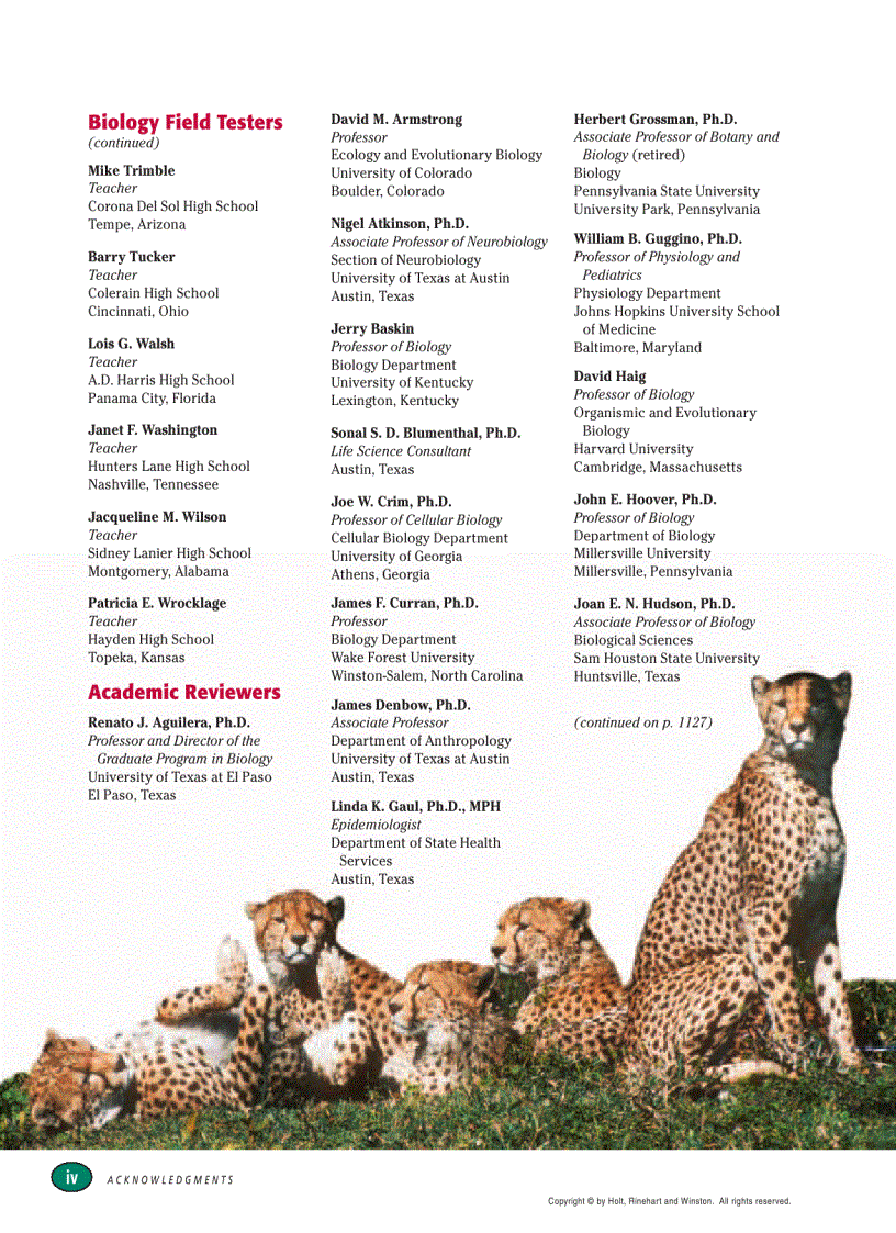 image for page Modern Biology