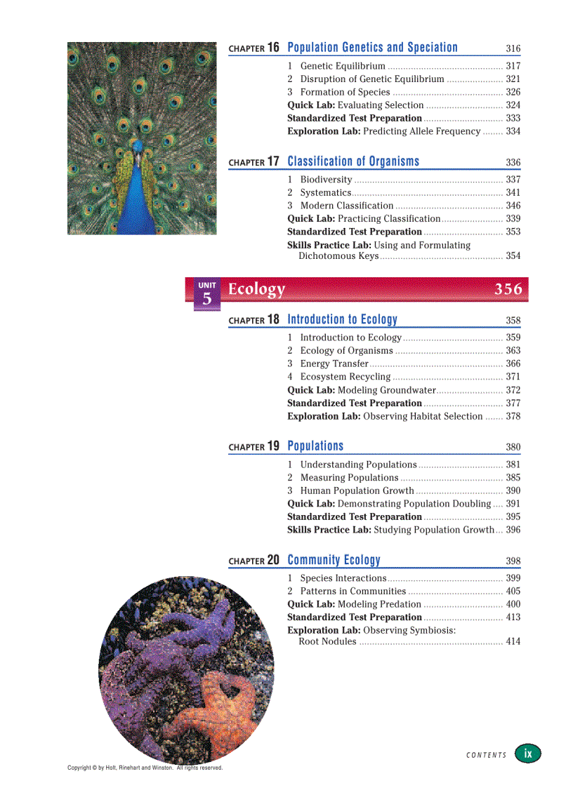 image for page Modern Biology