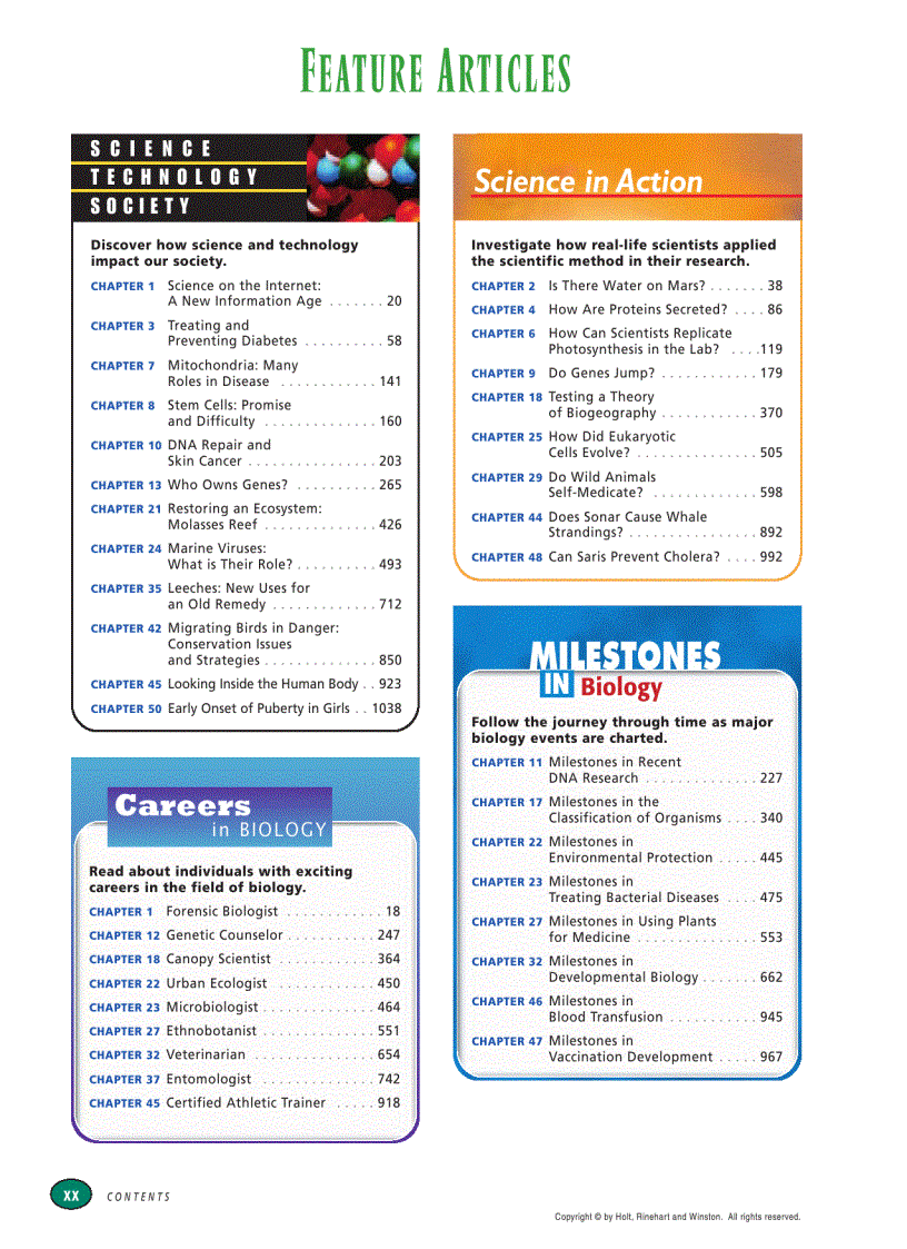 image for page Modern Biology