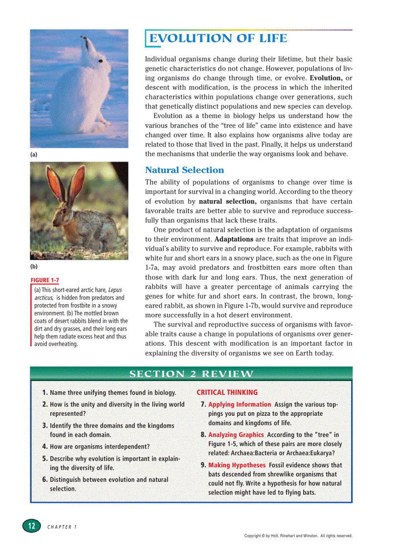 image for page Modern Biology