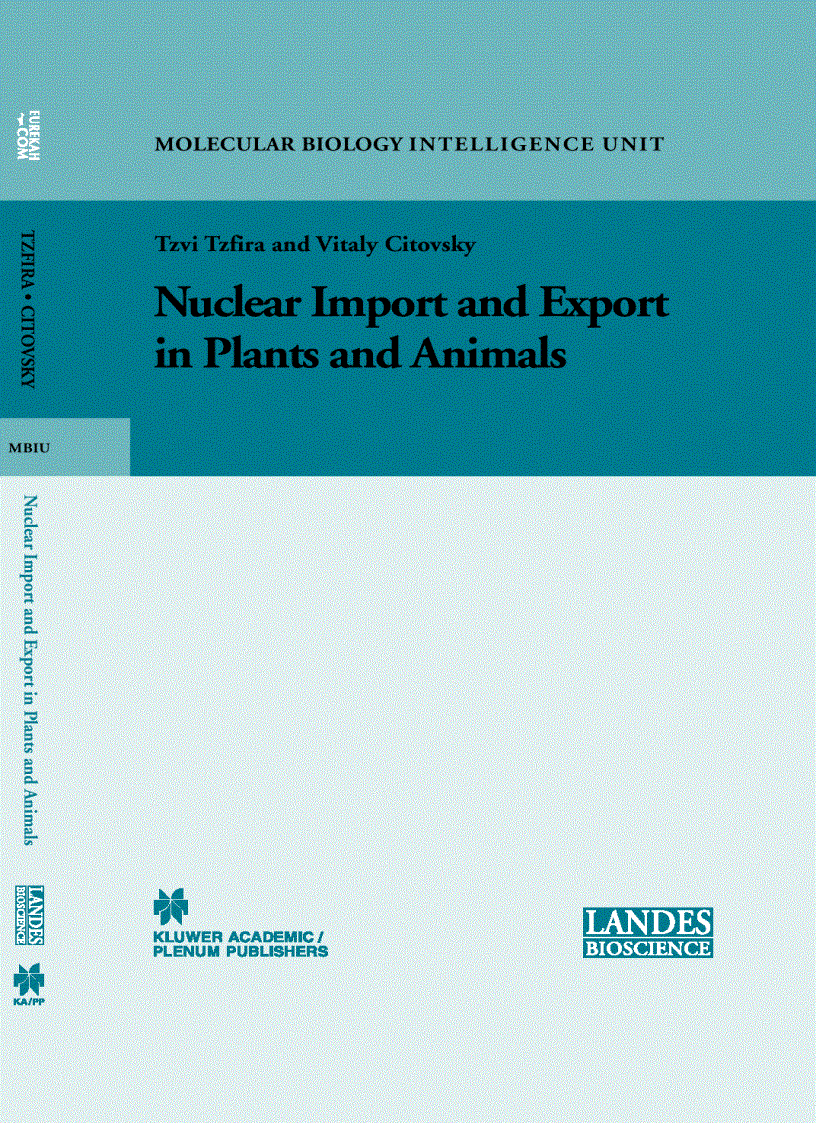 image for page Nuclear Import and Export in Plants and Animals