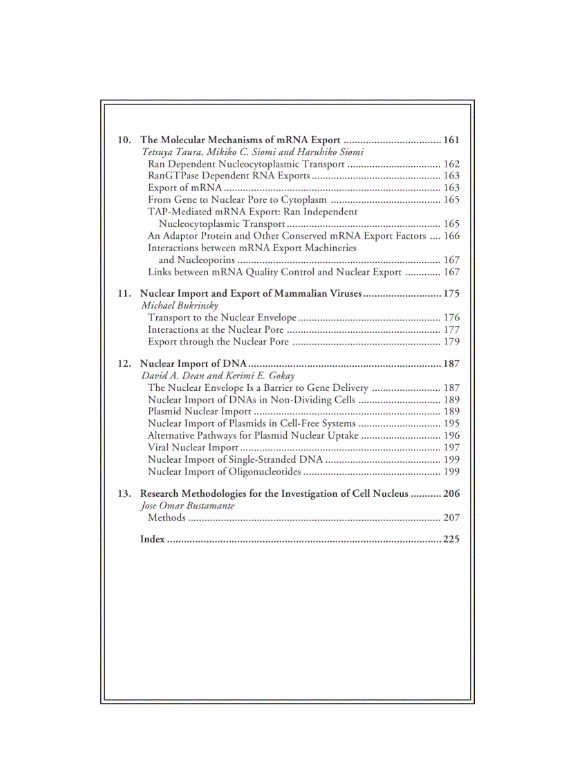image for page Nuclear Import and Export in Plants and Animals