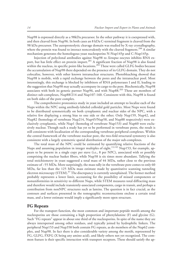 image for page Nuclear Import and Export in Plants and Animals