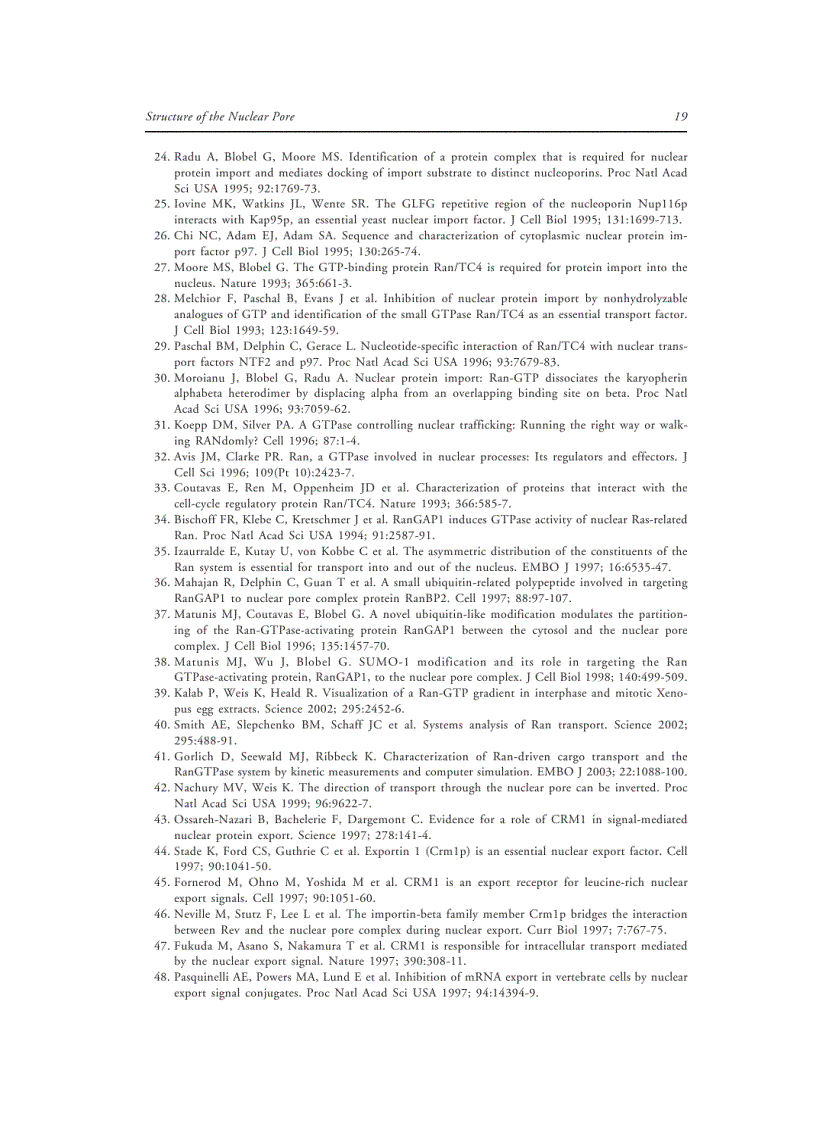image for page Nuclear Import and Export in Plants and Animals