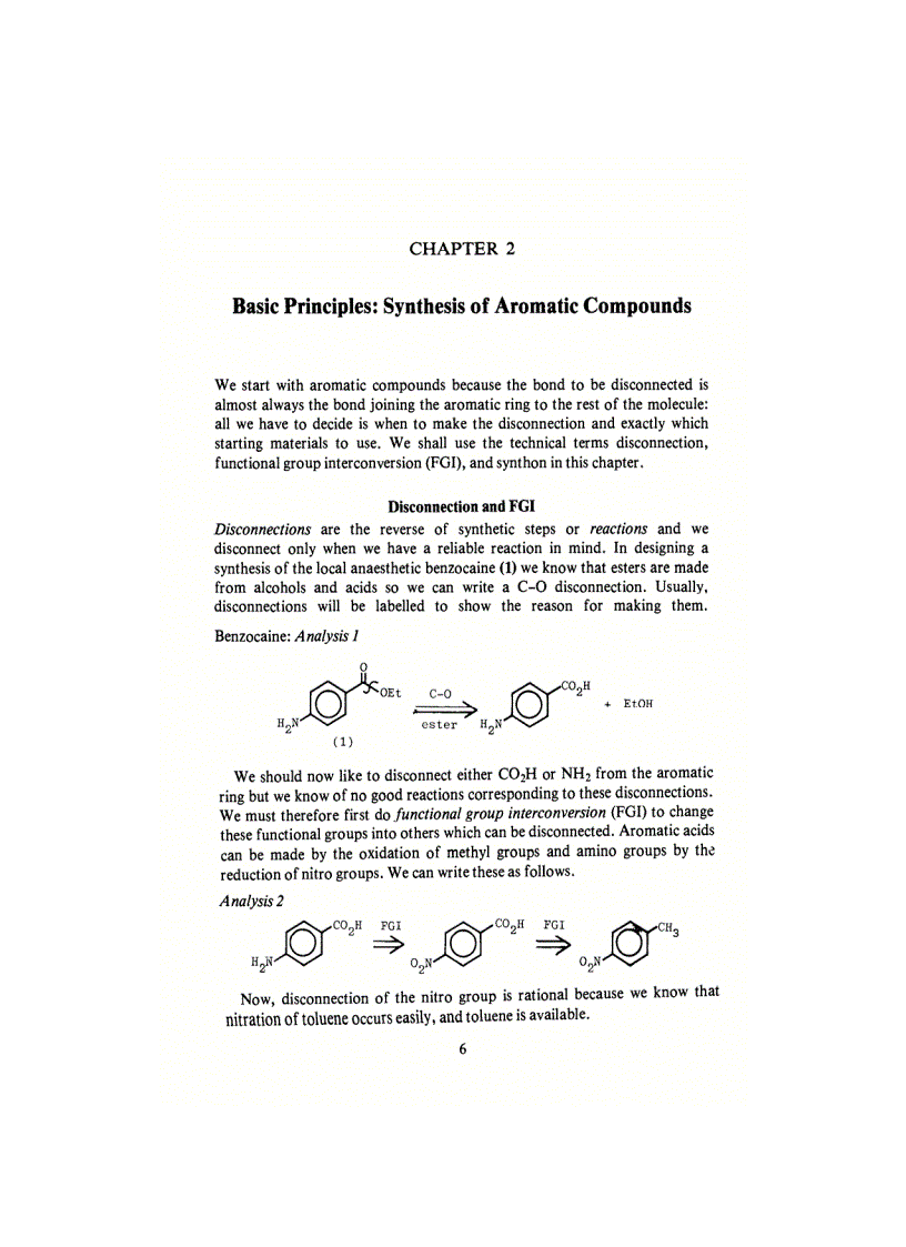 image for page Organic Synthesis The Disconnection Approach