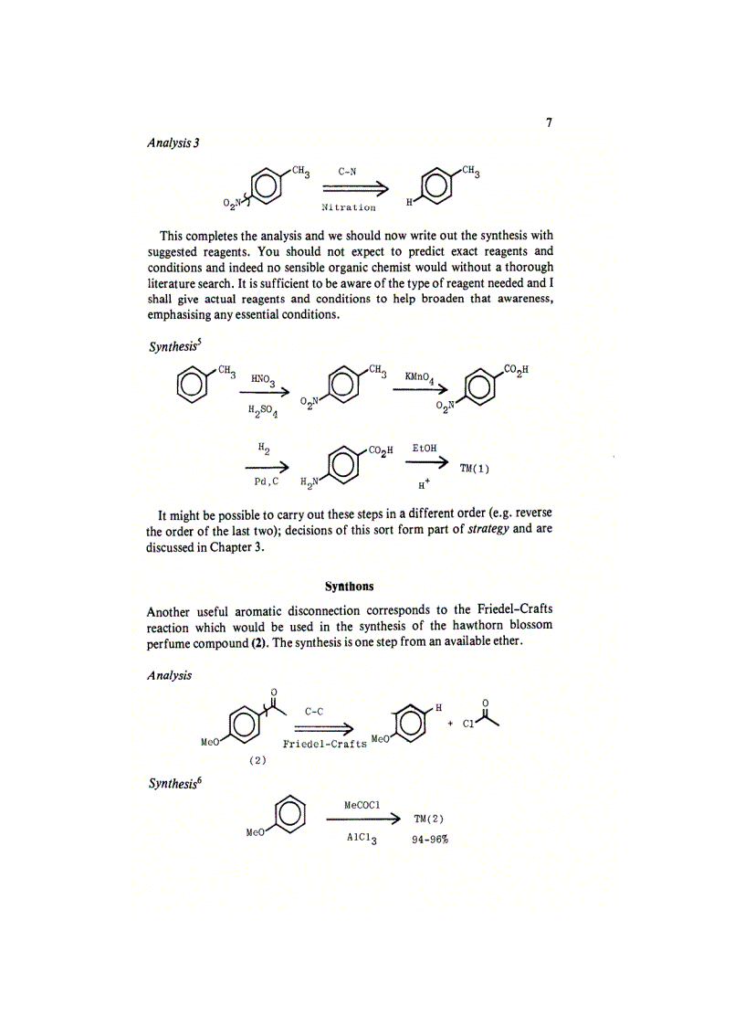 image for page Organic Synthesis The Disconnection Approach