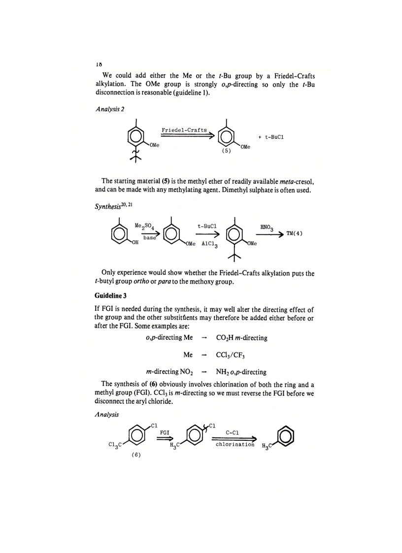 image for page Organic Synthesis The Disconnection Approach
