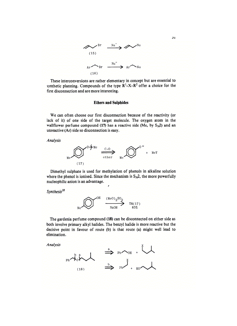 image for page Organic Synthesis The Disconnection Approach