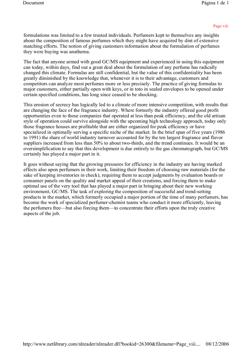 image for page Perfumery Practice and Principles