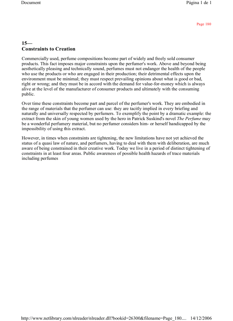 image for page Perfumery Practice and Principles