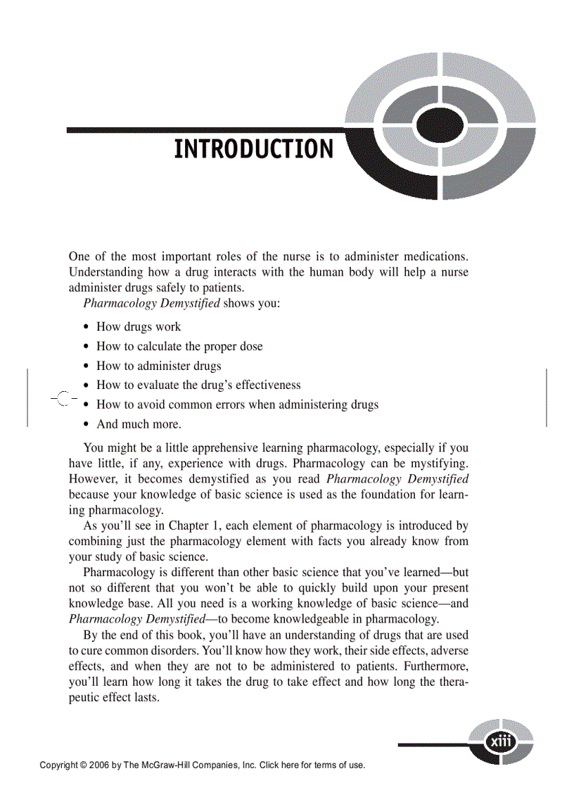 image for page Pharmacology Demystified